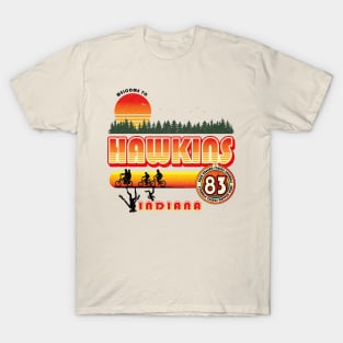 Welcome to Hawkins Indiana T-Shirt